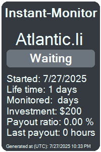 atlantic.li Monitored by Instant-Monitor.com
