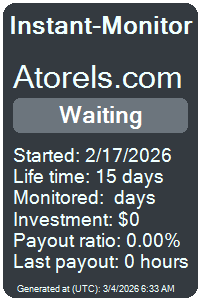 atorels.com Monitored by Instant-Monitor.com