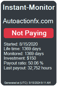 autoactionfx.com Monitored by Instant-Monitor.com