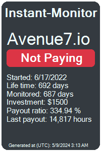 https://instant-monitor.com/Projects/Details/avenue7.io
