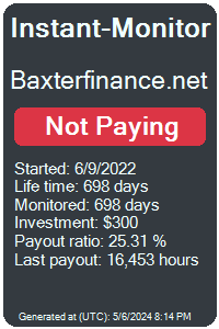 https://instant-monitor.com/Projects/Details/baxterfinance.net