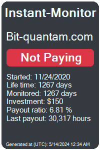 bit-quantam.com Monitored by Instant-Monitor.com