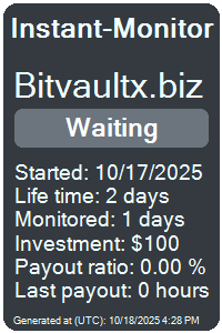 https://instant-monitor.com/Projects/Details/bitvaultx.biz
