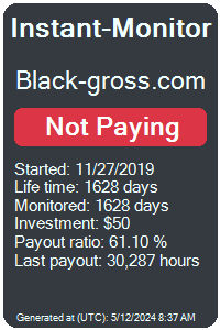 black-gross.com Monitored by Instant-Monitor.com