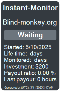 blind-monkey.org Monitored by Instant-Monitor.com