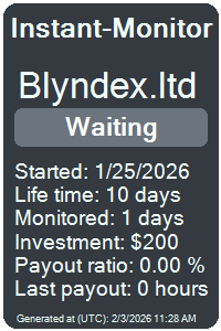 blyndex.ltd Monitored by Instant-Monitor.com