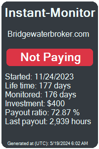 bridgewaterbroker.com Monitored by Instant-Monitor.com