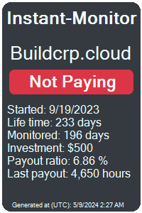 buildcrp.cloud Monitored by Instant-Monitor.com