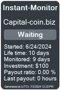 capital-coin.biz Monitored by Instant-Monitor.com