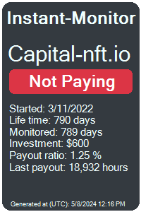 capital-nft.io Monitored by Instant-Monitor.com