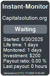 capitalsolution.org Monitored by Instant-Monitor.com
