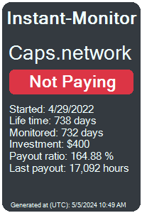 caps.network Monitored by Instant-Monitor.com