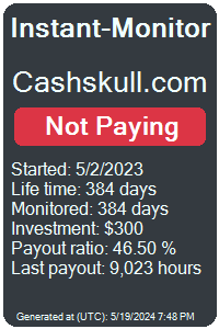 cashskull.com Monitored by Instant-Monitor.com