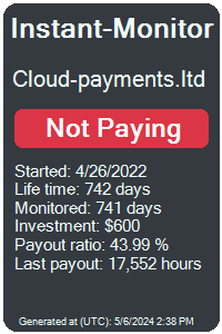cloud-payments.ltd Monitored by Instant-Monitor.com