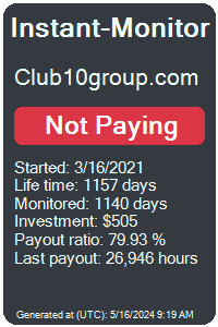 club10group.com Monitored by Instant-Monitor.com