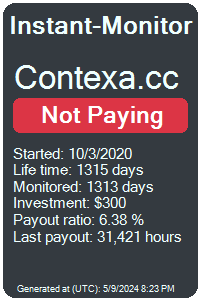 contexa.cc Monitored by Instant-Monitor.com