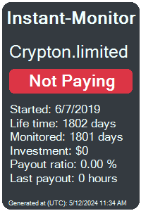 crypton.limited Monitored by Instant-Monitor.com
