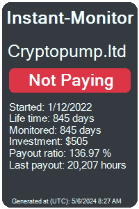 cryptopump.ltd Monitored by Instant-Monitor.com