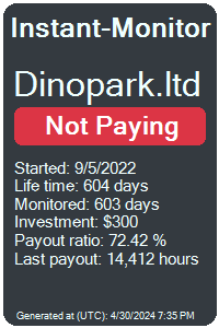 dinopark.ltd Monitored by Instant-Monitor.com