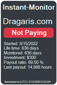 dragaris.com Monitored by Instant-Monitor.com