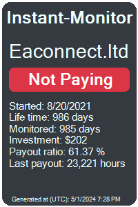 eaconnect.ltd Monitored by Instant-Monitor.com
