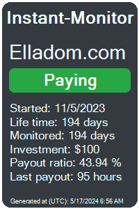 elladom.com Monitored by Instant-Monitor.com