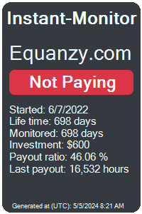 equanzy.com Monitored by Instant-Monitor.com