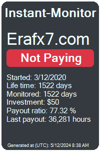 erafx7.com Monitored by Instant-Monitor.com