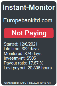 europebankltd.com Monitored by Instant-Monitor.com