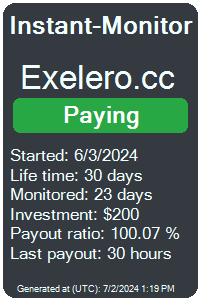 https://instant-monitor.com/Projects/Details/exelero.cc