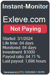 exleve.com Monitored by Instant-Monitor.com