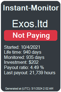 exos.ltd Monitored by Instant-Monitor.com