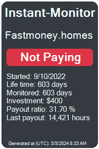 fastmoney.homes Monitored by Instant-Monitor.com