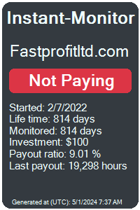 fastprofitltd.com Monitored by Instant-Monitor.com