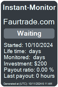 faurtrade.com Monitored by Instant-Monitor.com