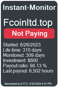 fcoinltd.top Monitored by Instant-Monitor.com