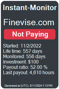 finevise.com Monitored by Instant-Monitor.com