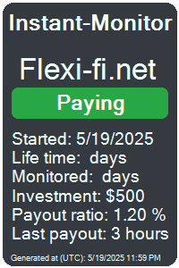 flexi-fi.net Monitored by Instant-Monitor.com