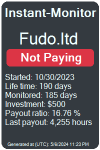 fudo.ltd Monitored by Instant-Monitor.com