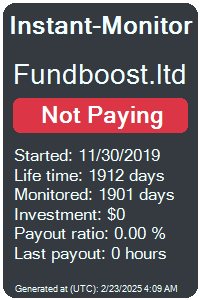 fundboost.ltd Monitored by Instant-Monitor.com