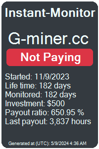 https://instant-monitor.com/Projects/Details/g-miner.cc