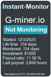 g-miner.io Monitored by Instant-Monitor.com