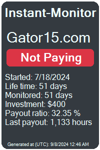 gator15.com Monitored by Instant-Monitor.com