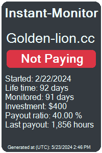 golden-lion.cc Monitored by Instant-Monitor.com