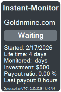goldnmine.com Monitored by Instant-Monitor.com