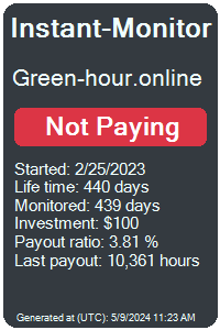 green-hour.online Monitored by Instant-Monitor.com