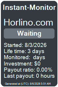 horlino.com Monitored by Instant-Monitor.com