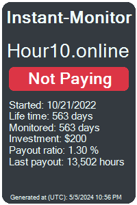 hour10.online Monitored by Instant-Monitor.com
