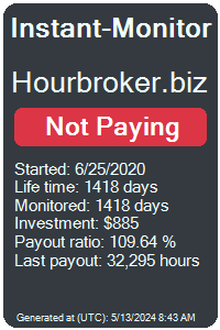 hourbroker.biz Monitored by Instant-Monitor.com