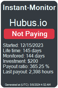 https://instant-monitor.com/Projects/Details/hubus.io